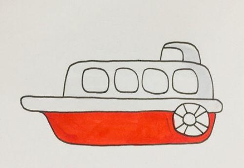 威尼斯的小船简单画法（威尼斯的小艇画画）